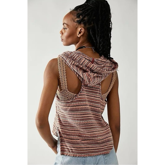 Free People On Fire Hoodie Tank - Picture 3 of 15